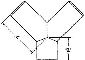 True Wye Dimensions